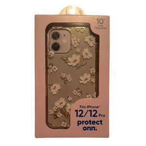 Protest onn. Floral‎ Phone Case for iPhone 12/12 Pro NEW